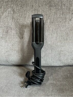 L'ange Le Waver 3-Barrel Waving Iron Titanium Lange Black Model HT020A